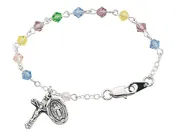 5 1/2" Multi-Colored Baby Bracelet
