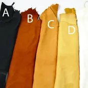 A Grade Deerskin Large Leather Hides - 2-3 oz