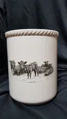 "Babysitter" Cattle Utensil Holder