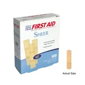 Adhesive Bandage – 3/8″ x 1-1/2″