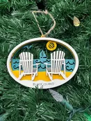 Laser Cut A Chairs Ornament