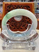 Real Jade Bangle #704898, Size: 58mm