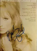 BARBRA STREISAND Autographed “GREATEST HITS VOL. 1” ALBUM!