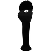 IZZO Vintage Knitted Golf Club Headcover - Black