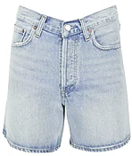 Agolde V-Waist Shorts in Backbeat