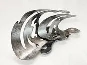 steel wave sculpture - Silver Uluwatu — studio-gerardi