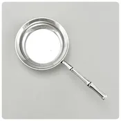 American Sterling Silver Bon Bon or Nut Spoon in "Bamboo", Tiffany and Company, New York, NY, Patented 1961