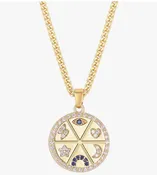 Astrological Charm Pendant Necklace