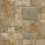 10mm w/ 2mm pad Twilight Villa Stone Water-Resistant Laminate Flooring 15.52 in. Wide x 47 in. Long