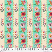 A Spring in Paris by Nathalie Letè : Wallpaper in Aqua : Free Spirit Fabrics