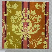 SALMON DAMASK - SMALL