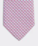 Vineyard Whale Silk Tie