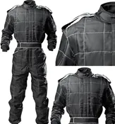 Black SFI 3.2A/1 Single Layer Fire Suit