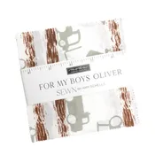 For My Boys Cotton Fabric Charm Pack 251