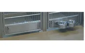 Dog Kennel Rotating Bowl Feeder