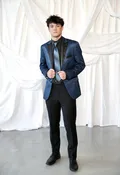 Peak Blue Paisley Dinner Jacket