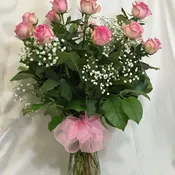 1 Dozen Colored Roses