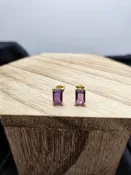 Amethyst Earrings — Sunshine and Company