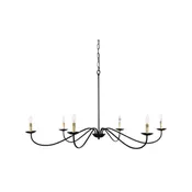 Arabella Chandelier Black D4027