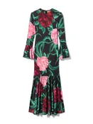 Alba Flowy Jersey Midi Dress