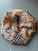 Burberry Reversible Satin Lined Elastic Bonnet