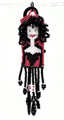 New Class! Dracu-lady Beaded Pendant