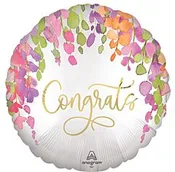 18 inch Congrats Leaves