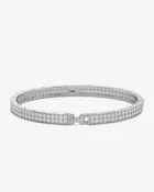 Ashley Malibu Lock Cuff 6mm- Silver
