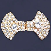 Crystal Rhinestone Button