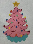 K355 Vintage Ceramic Tree - Pink