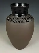 Little Black Dress Vase Tall — Suzanne Crane Fine Stoneware