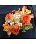 PEACHY PROM CORSAGE