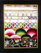 A Flamestitch Sampler circa 1760