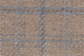 Beige Check 60% Wool 18% Silk 16% Polyamide 6% Linen (Ref-780006)