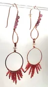 New Class!  Beaded Framed Earrings