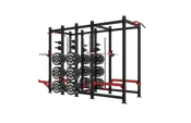 DYNAMIC Titan Pro Power Half Rack Combo Double Post