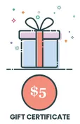 $5 Gift Certificate