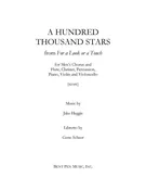 A Hundred Thousand Stars