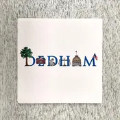 Dedham Ceramic Coaster