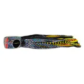 Black Bart Marlin Candy Medium Heavy Tackle Lure - Black Dot/Yellow Tiger (HN)
