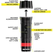 3-IN-1 MINI FLASHLIGHT