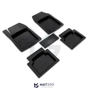High Edge Universal Rubber Car Mat (Universal)