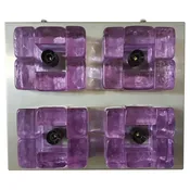 Amethyst Cube Sconce / Flush Mount by Poliarte. 3 Available —  Fabio Ltd