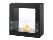 Tectum Mini Black – Freestanding Ethanol Fireplace – 23.5 in