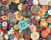 Mixed Vintage Assortment Buttons, Random Vintage-Antique Sewing Buttons-Craft, Junk Journal, Mixed Media, Quilting-10 Grams Hand Selected