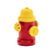 001untitled Fingerboard Ramp - 016 Fire Hydrant Painted