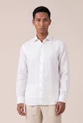 Classic Linen Long-Sleeve Shirt