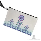 Celestial World Canvas Wristlet — Tuscarora WoodWorks