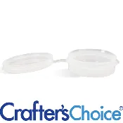0.25 oz LDPE Polycon with Hinged Lid - Natural