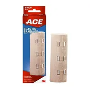 Ace Elastic Bandage 6" with Clips, EA/1